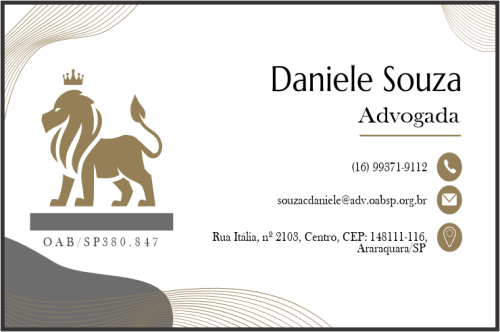 Dra Daniela Souza OAB/SP 380.847