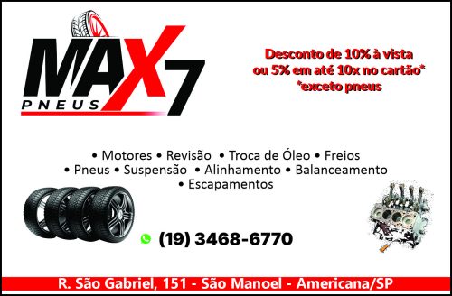 MAX 7 Pneus