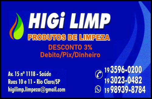 High Limp Materias de Limpeza