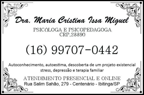 MARIA CRISTINA ISSA MIGUEL
