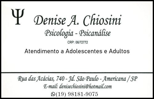 Denisa A. Chiosini