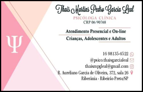 Thais Martins Pedro Garcia Leal